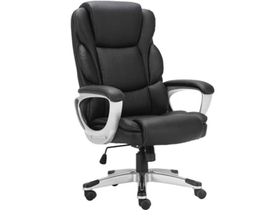 Кресло руководителя BRABIX EX-555 Premium Rest, эко кожа, черное, 531938