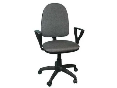 Кресло офисное Премьер 1(П) м.серый.п.Гольф Газлифт ,крестовина пластик