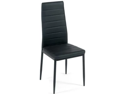 РАСПРОДАЖА! Стул Easy Chair (mod/24)металл/экокожа 40*42*95,5 черный