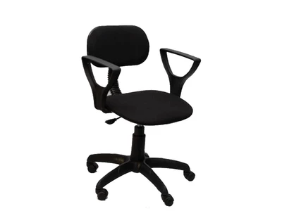Кресло офисное Лига 2,ткань чёрная,крестовина пластик